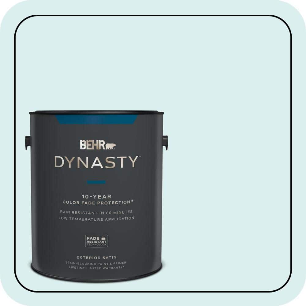 1 gal. #520C-1 Spring Rain Satin Enamel Exterior Stain-Blocking Paint & Primer price history on PriceWatchPro
