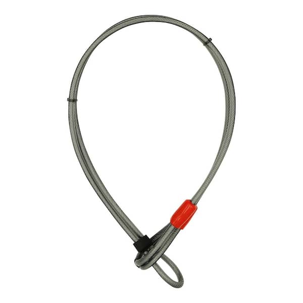 FOX, Security Cable 7.2 ft. x 10 mm Braided Steel with Vinyl Coating