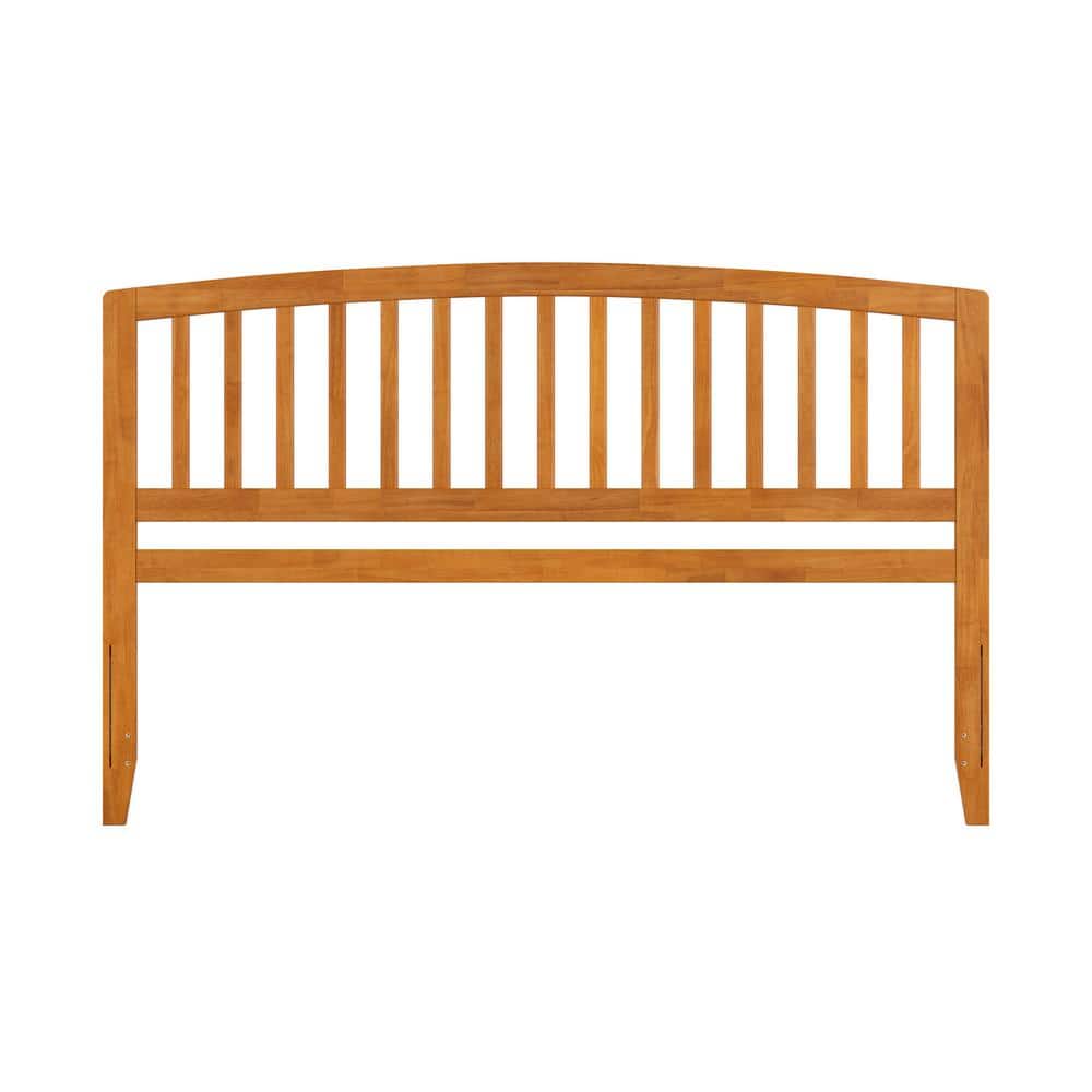 AFI Richmond Light Toffee Natural Bronze Solid Wood King Headboard with Attachable Charger