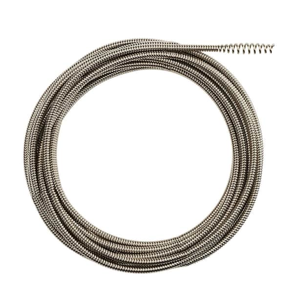 Milwaukee 1/2 in. x 75 ft. Inner Core Drain Cleaning Cable 48-53-2778 - The  Home Depot