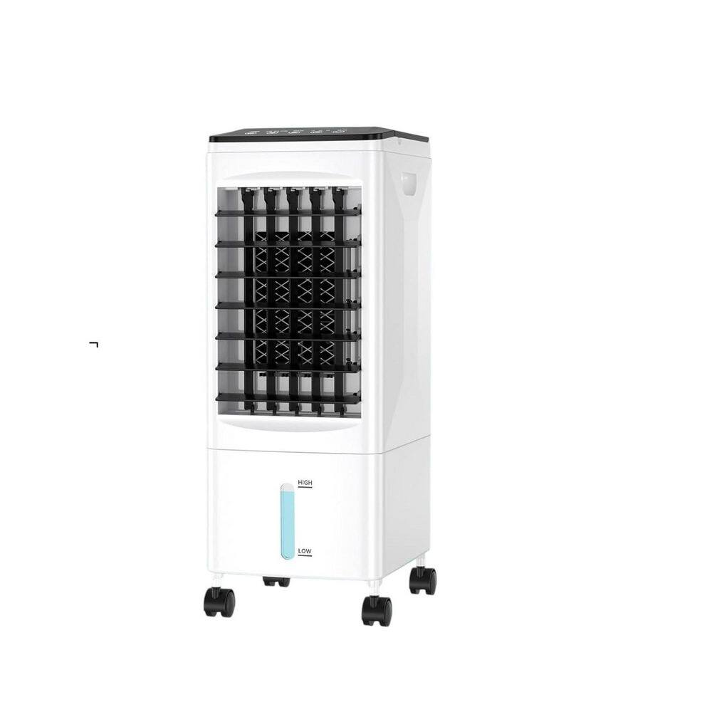 3-in-1 Portable Air Conditioner, Fast Cooling Evaporative Air Cooler with 6L Water Tank, 3 Speeds, Remote, 7H No heat price history on PriceWatchPro