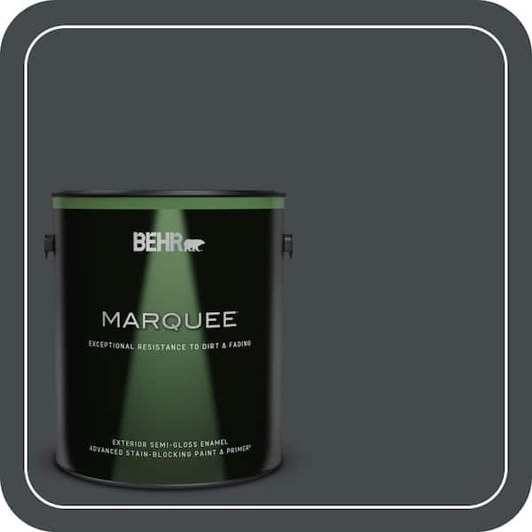 BEHR MARQUEE 1 gal. Home Decorators Collection #HDC-WR14-4 Winter Coat Semi-Gloss Enamel Exterior Paint & Primer