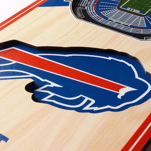 NFL Buffalo Bills 6 in. x 19 in. 3D Stadium Banner-New Era Field
