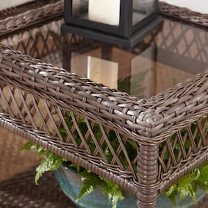 Mix and Match Wicker Outdoor Patio Side Table