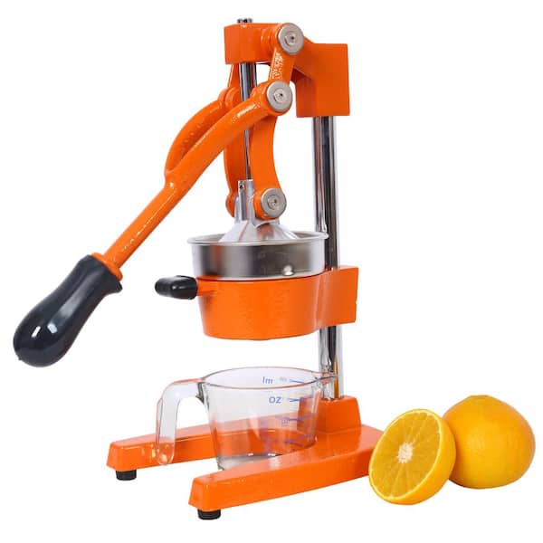 Cesicia Extra-Large Commercial 11.2 in. W Cast Iron Orange Hand