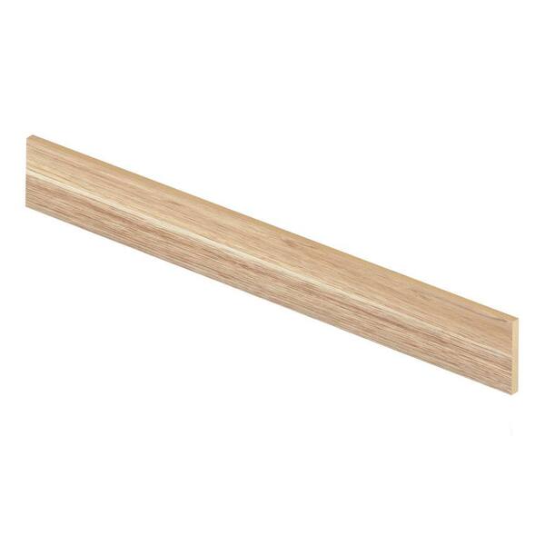 Zamma Natural Hickory 94 in. Length x 1/2 in. Deep x 7-3/8 in. Height Laminate Riser to be Used with Cap A Tread