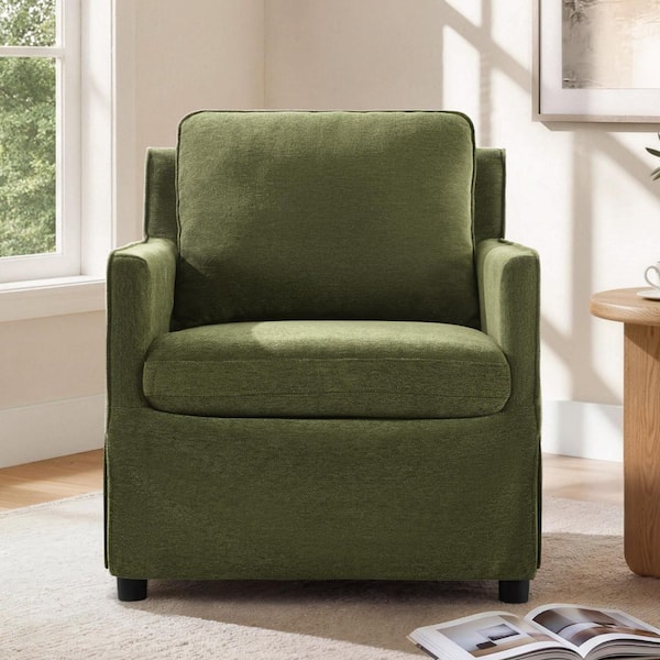 u*3様 G-Plan HighBackArmChairFresco Spruce & Spring Daro 31.5 in.W Green Fabric Accent Chair with Arms