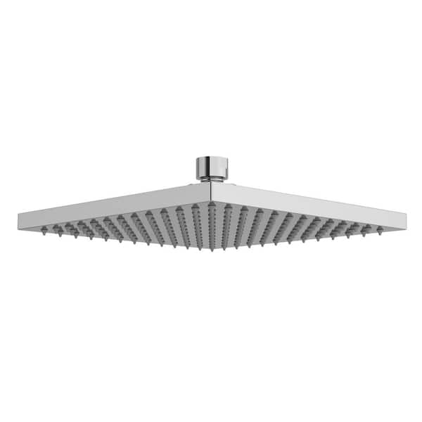 1-Spray Patterns 8 in. Ceiling Mount Fixed Shower Head in Chrome