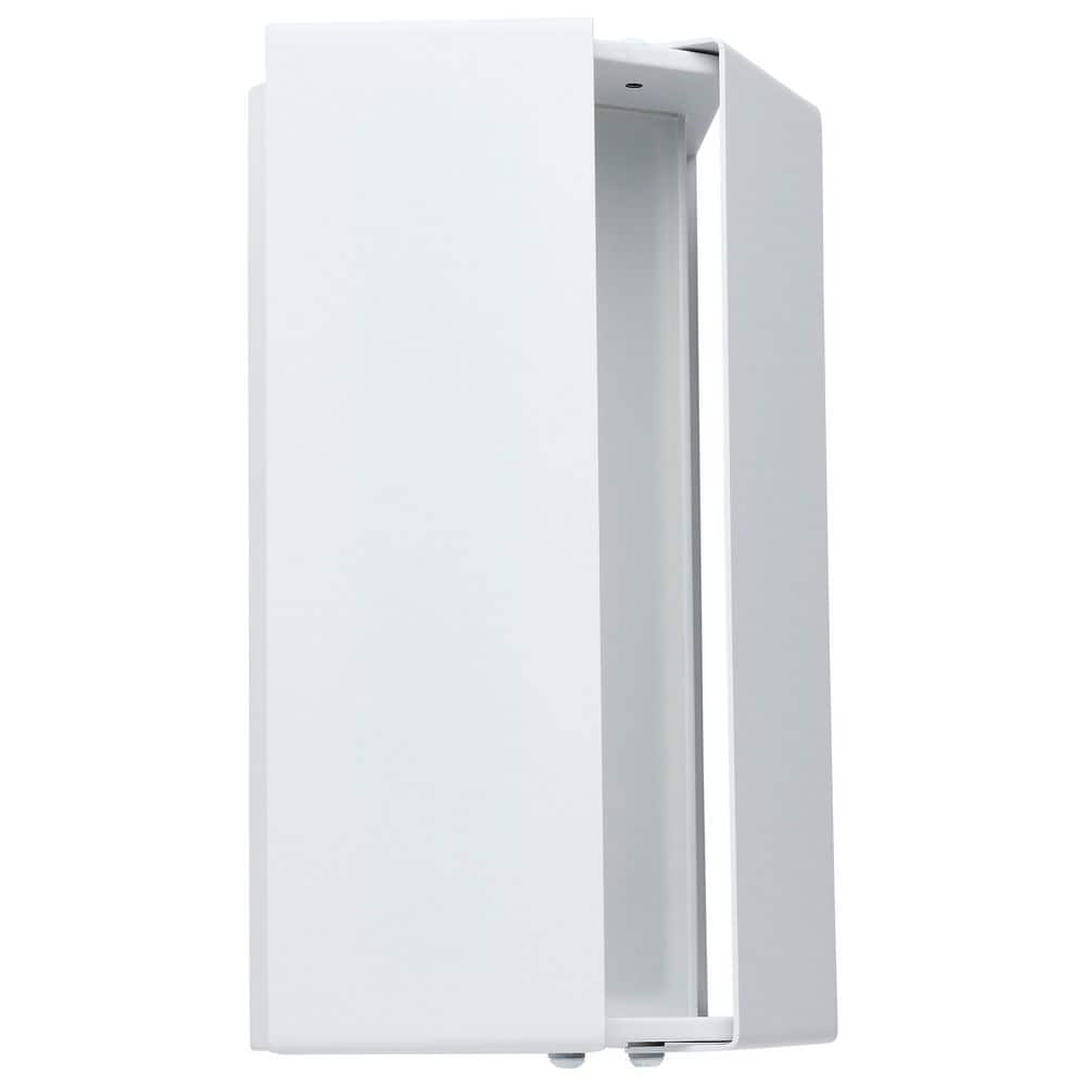 Peak Contemporary 1-Light Matte White Dimmable LED Wall Sconce with Frosted Polycarbonate Shade CCT Selectable price history on PriceWatchPro