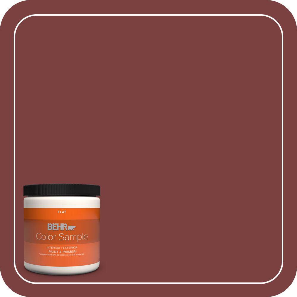 8 oz. Home Decorators Collection #HDC-CL-11 January Garnet Flat Interior/Exterior Paint & Primer Color Sample price history on PriceWatchPro