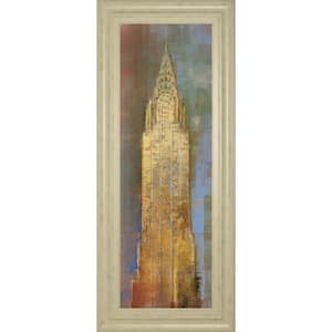 "Chrysler" by Longo Framed Print Architecture Wall Art 42 in. x 18 in.