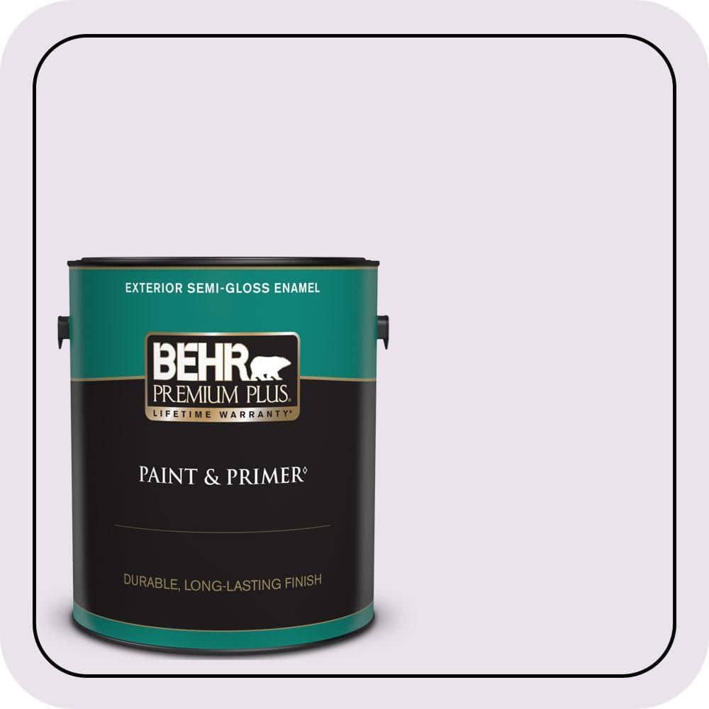 1 gal. #660A-1 Muted Melody Semi-Gloss Enamel Exterior Paint & Primer price history on PriceWatchPro