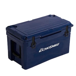 40 qt. Rotomolded Portable Ice Chest Cooler, Insulated Box for Outdoor Activities, Camping and Pincnic, Navy Blue