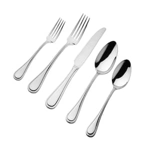 77-Piece Stainless Steel Flatware Set (Service for 12)