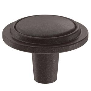 Liberty Top Ring 1-1/4 in. (32 mm) Cocoa Bronze Round Cabinet Knob (10-Pack)