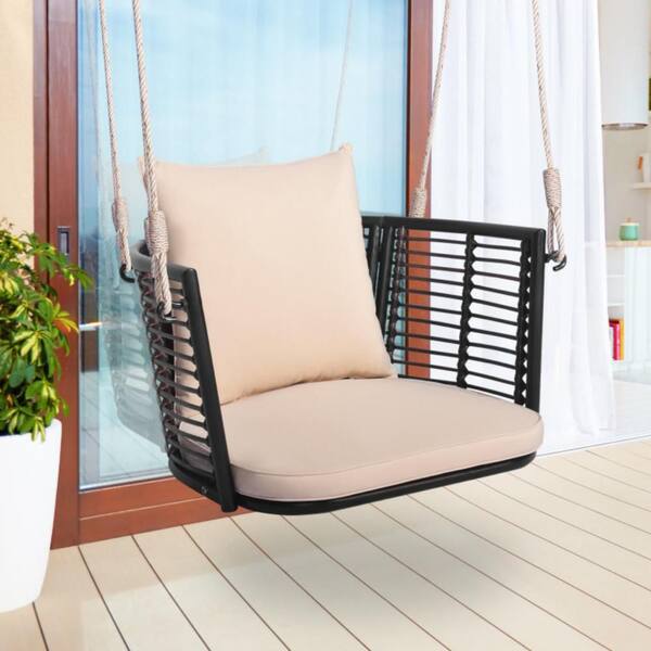 Chaise Suspendue Extérieur Costway Patio Rattan Porch Swing