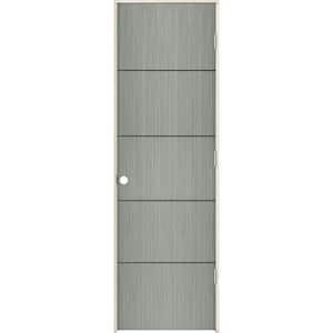 24 in. x 80 in. Left-Hand Solid Core Stone Composite Single Prehung Interior Door