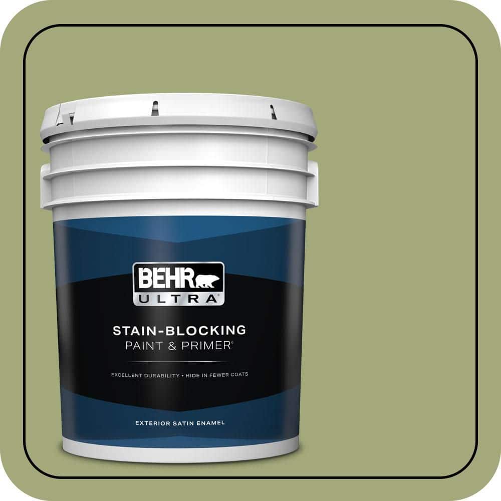 5 gal. #M350-5 Mossy Cavern Satin Enamel Exterior Paint & Primer price history on PriceWatchPro