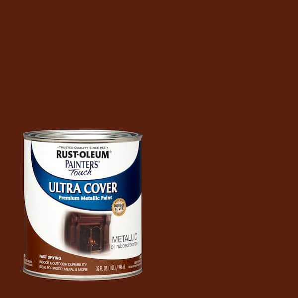 Rust-Oleum Painter's Touch 32 oz. Ultra Cover Metallic Oil Rubbed Bronze General Purpose