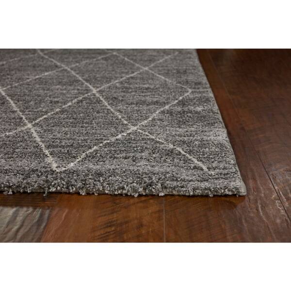 Rue Gray 3 ft. x 5 ft. Trellis Moroccan Area Rug