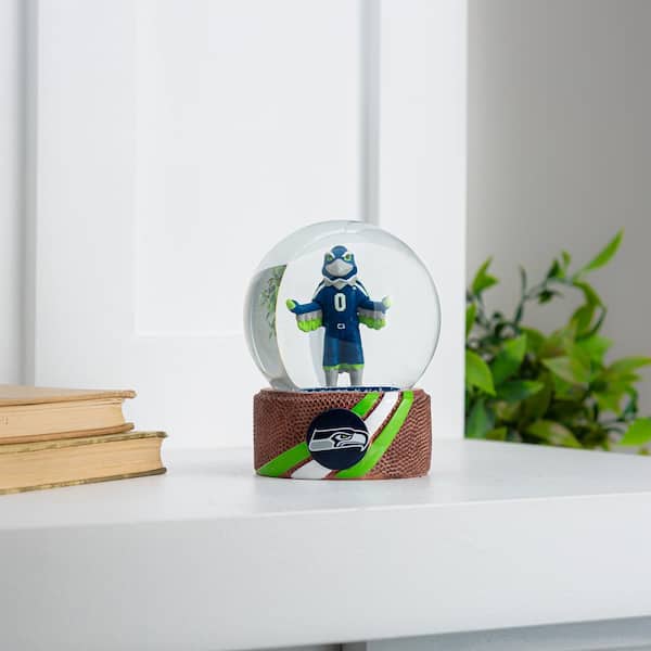 Evergreen Enterprises Seattle Seahawks 5 in. Glass Tabletop Snow Globe