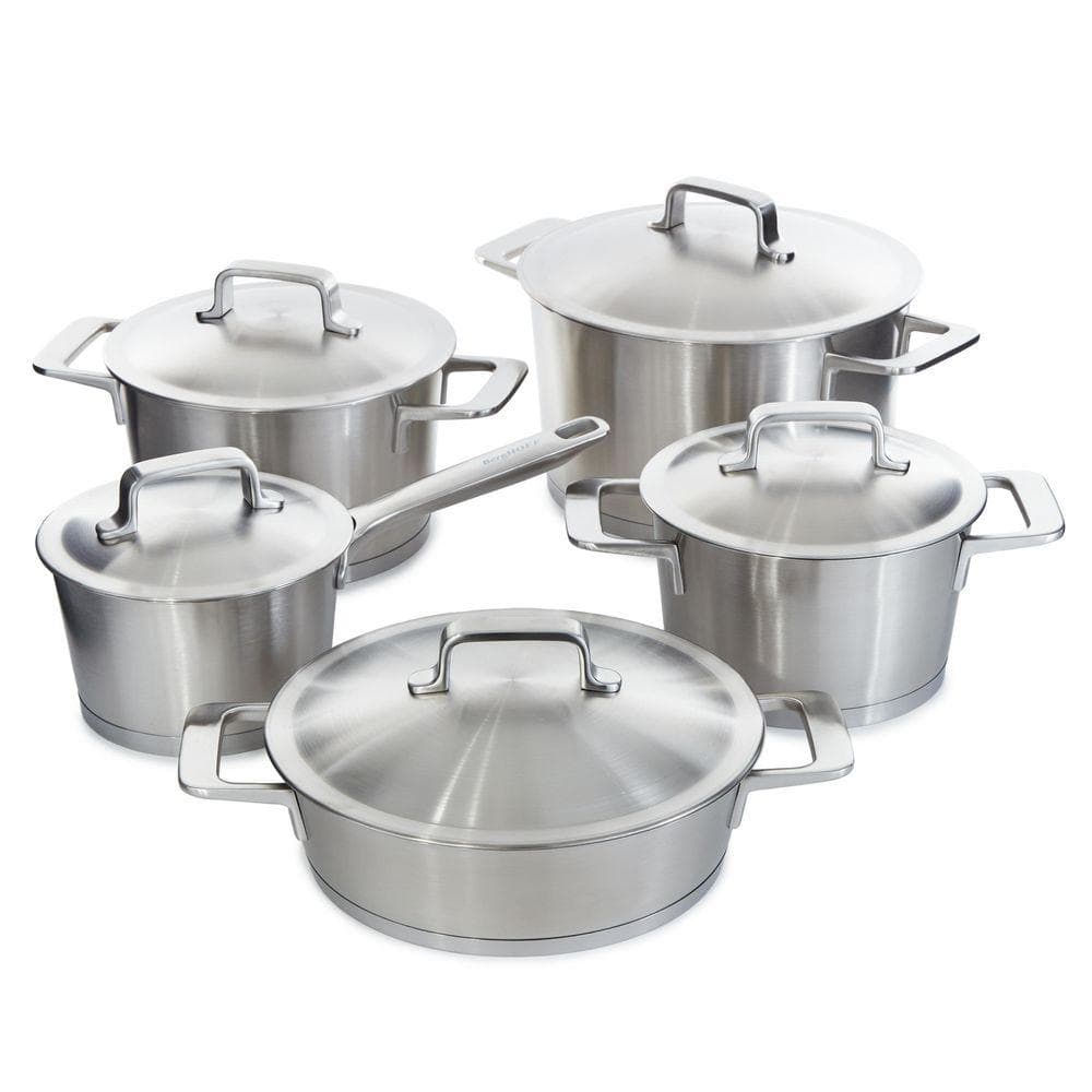 BergHOFF BergHOFF DiNA Meta 10-Piece Recycled 18/10 Stainless