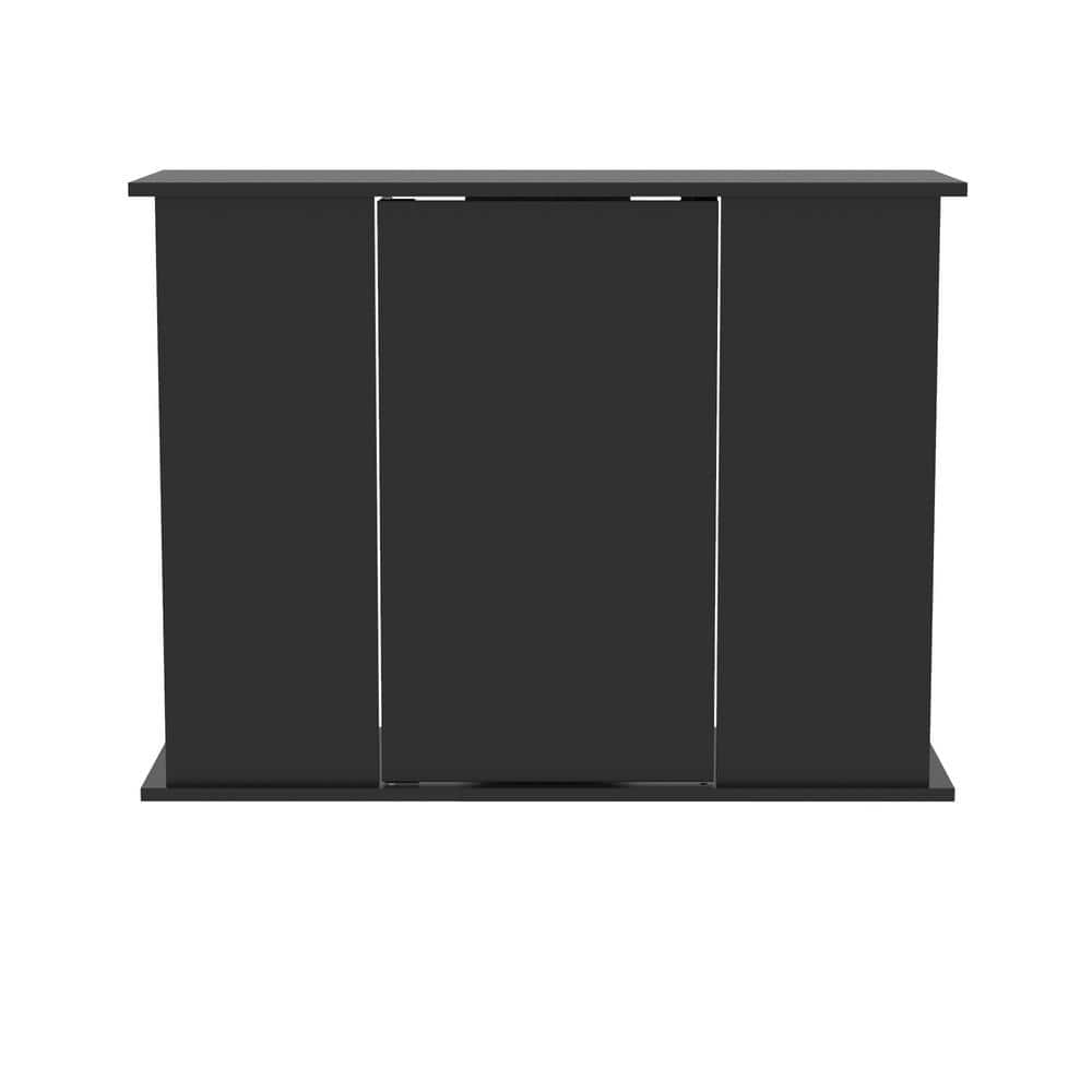 Black MDF Aquarium Stand with Center Panel Door