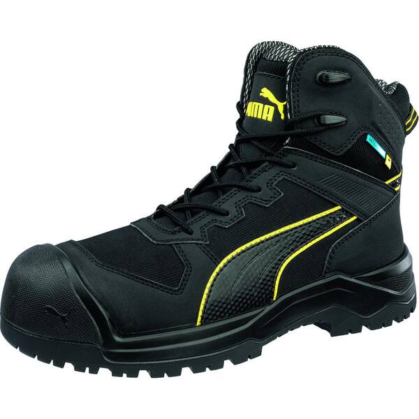 PUMA Men s Rock Heavy Duty Safety Work Boots Composite Toe Black Size 9.5 M 632705 09.5 200 The Home Depot