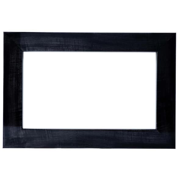 Black Smoke 2 in. x 60 in. x 42 in. DIY Mirror Frame Mirror Not Included