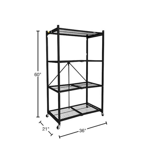 Origami Heavy Duty 4-Tier Rack 2-pack