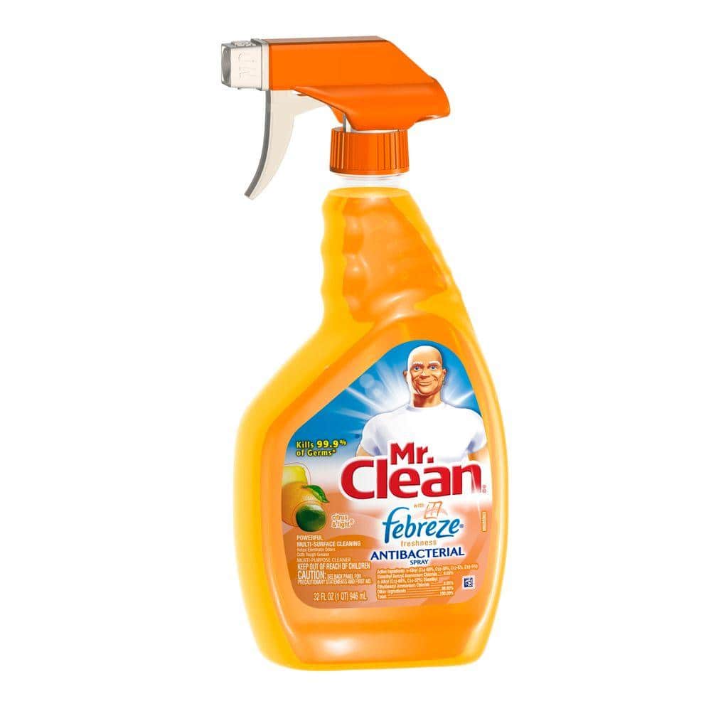 Mr. Clean 32 oz. Multi-Purpose Antibacterial Cleaner with Febreze ...