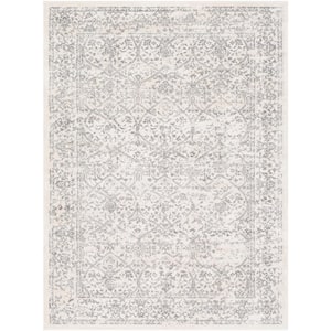 Saul White 10 ft. x 14 ft. Indoor Area Rug