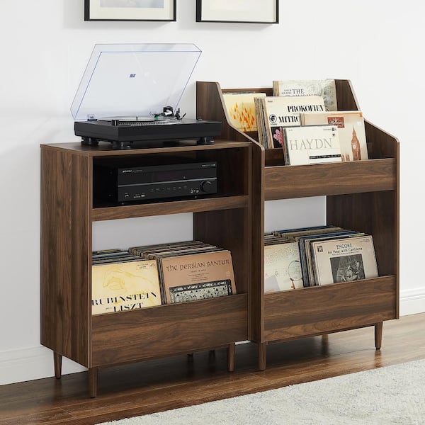 Wooden Vinyl Stand For Record Storage – Retrolife, Inc. All Rights