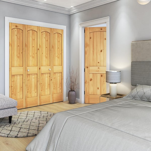 eightdoors 36 in. x 80 in. x 1-3/8 in. 2-Panel Arch Top V eightdoors 36 in. x 80 in. x 1-3/8 in. 2-Panel Arch Top V