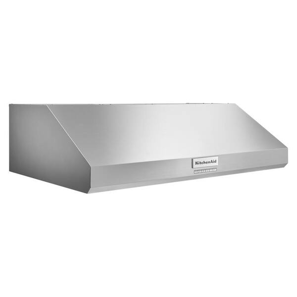 KitchenAid 36 in. Low Profile Under Cabinet Ventilation Range Hood with  Light in Stainless Steel KVUB406GSS - The Home Depot