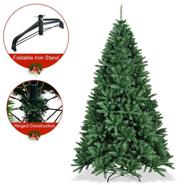 EJY Artificial Christmas Tree Stand Folding Tree Stand Iron Metal Base Bracket Christmas Tree Accessories