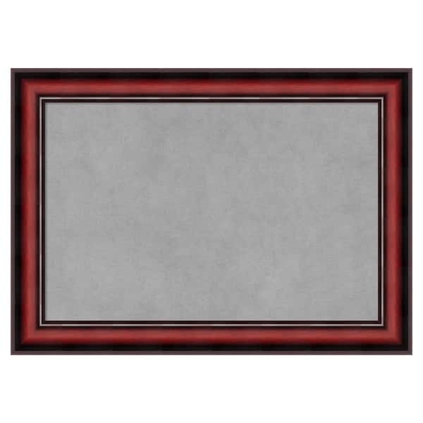 Amanti Art Rubino Cherry Scoop 21 in. x 15 in. Framed Magnetic Board
