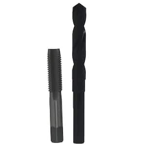 5/8 in. - 11 High Speed Steel Tap and 17/32 in. x 1/2 in. Shank Drill Bit Set (2-Piece)