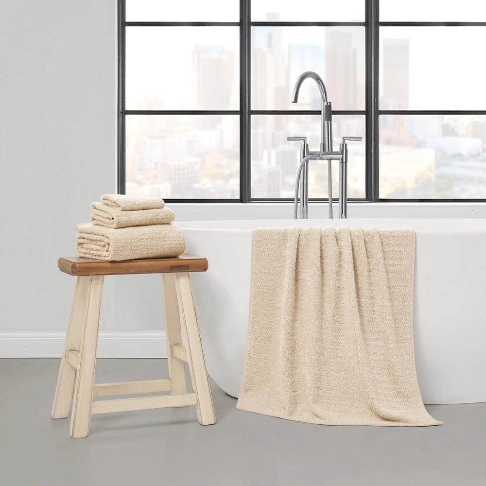 Birch Beige Luxurious Cotton Bath Towel Set