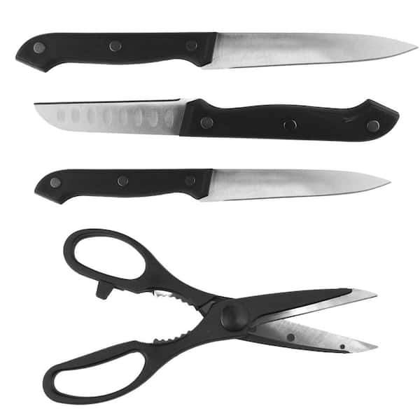 Granitestone Nutri Blade 12-Piece Stainless Steel Knife Set with Stand in  Black at Tractor Supply Co.