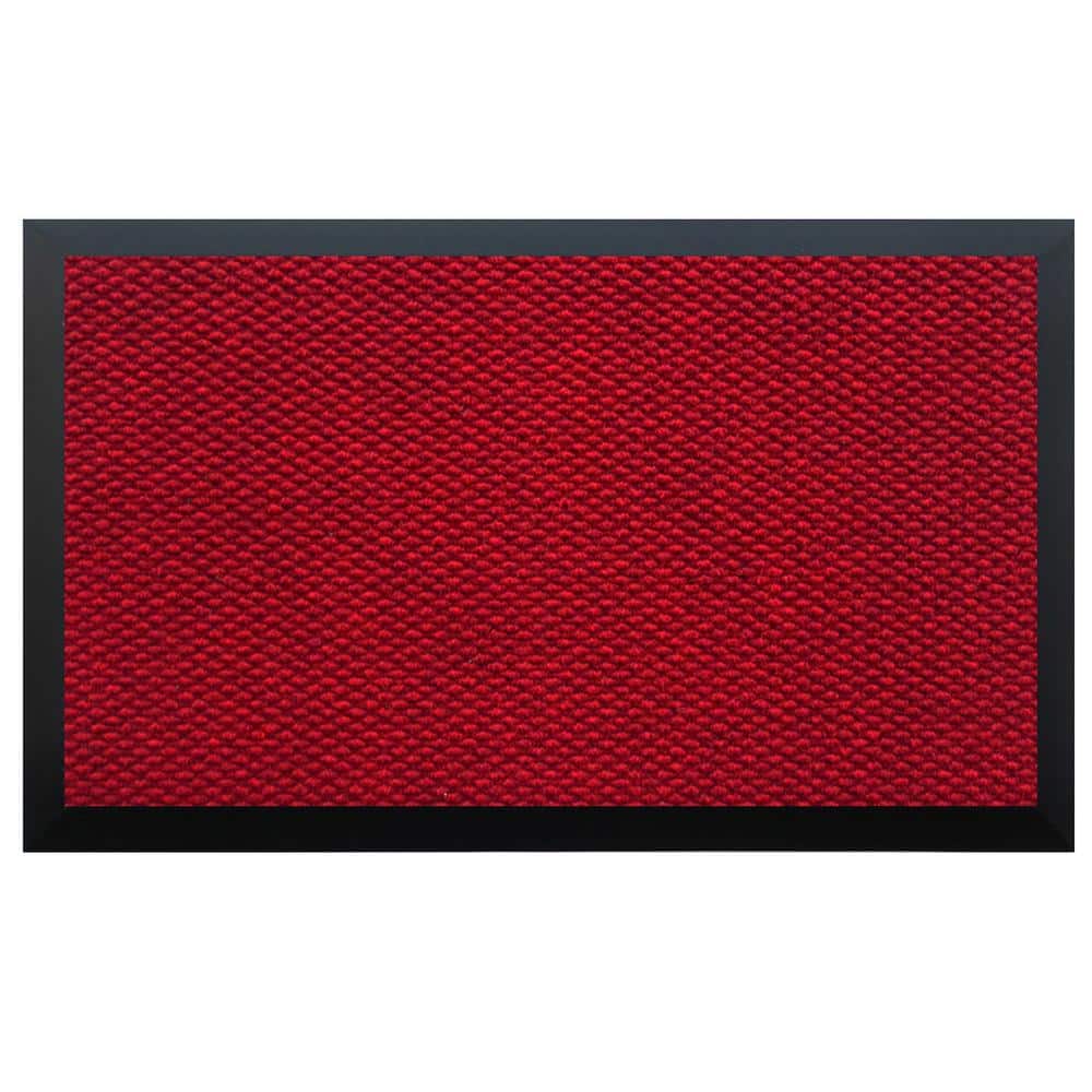 Calloway Mills Dark Red 60 in. x 120 in. Teton Residential Commercial Mat -  14DRD0510