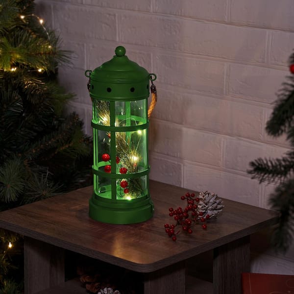 warm white christmas lantern