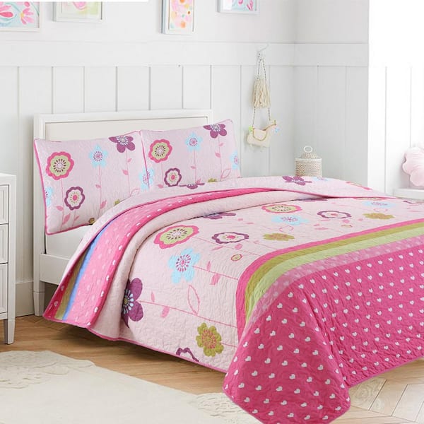 Fluffy Heart Platform Slipper / Green Pink, Best Stylish Bedding