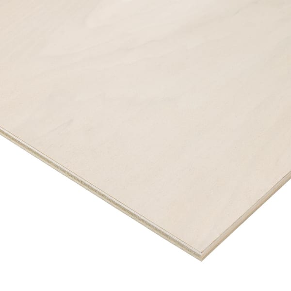 1/2 in. x 2 ft. x 8 ft. PureBond Pre-Primed Poplar Plywood Project Panel (Free Custom Cut Available)
