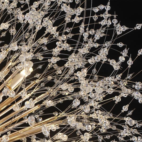 EDISLIVE Calzada 20-Light Gold Decor Dandelion Firework