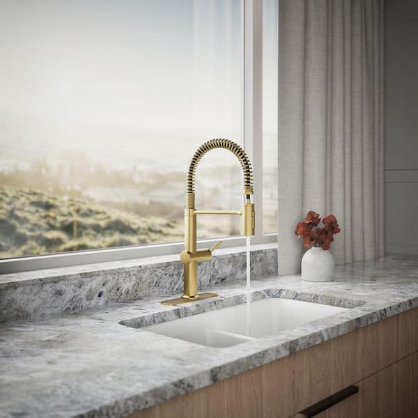 KOHLER Clarus Semi-Professional Single Handle Pull Down Sprayer