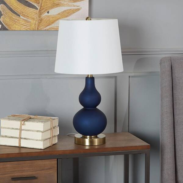 navy lamps for living room