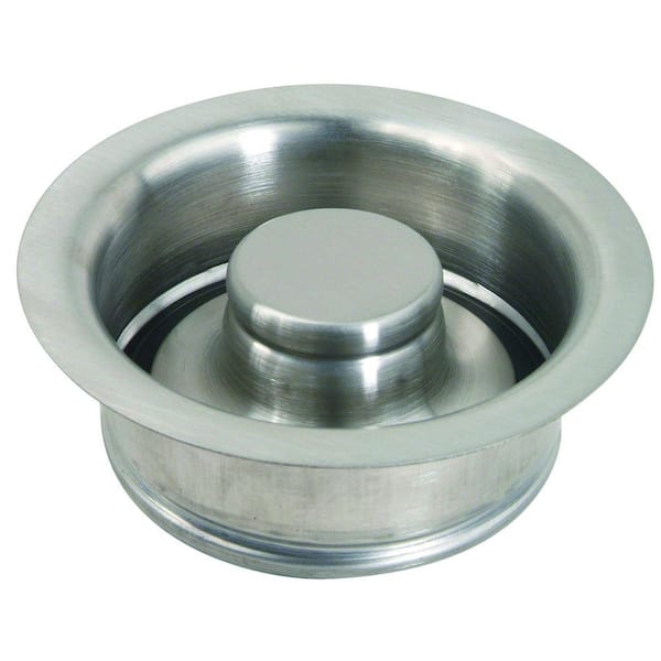 BrassCraft 3-1/2 in. Garbage Disposal Flange and Stopper Kit in Stainless Steel PVD