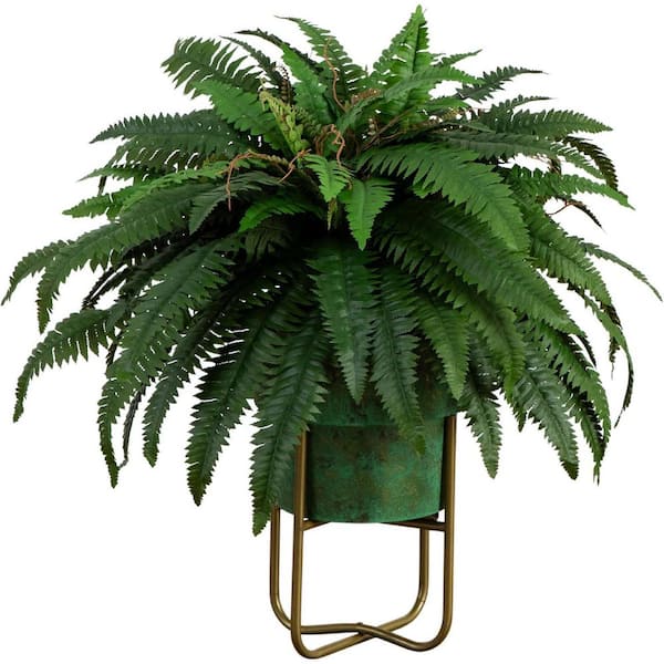 31 in. Green Boston Artificial Fern 1-Pack