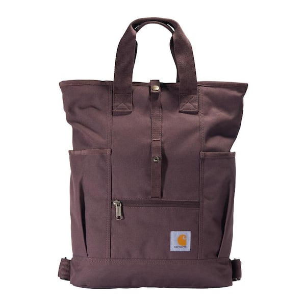 Black Brown Flap Backpack Handbags Shoulder Convertible Backpacks |  Baginning